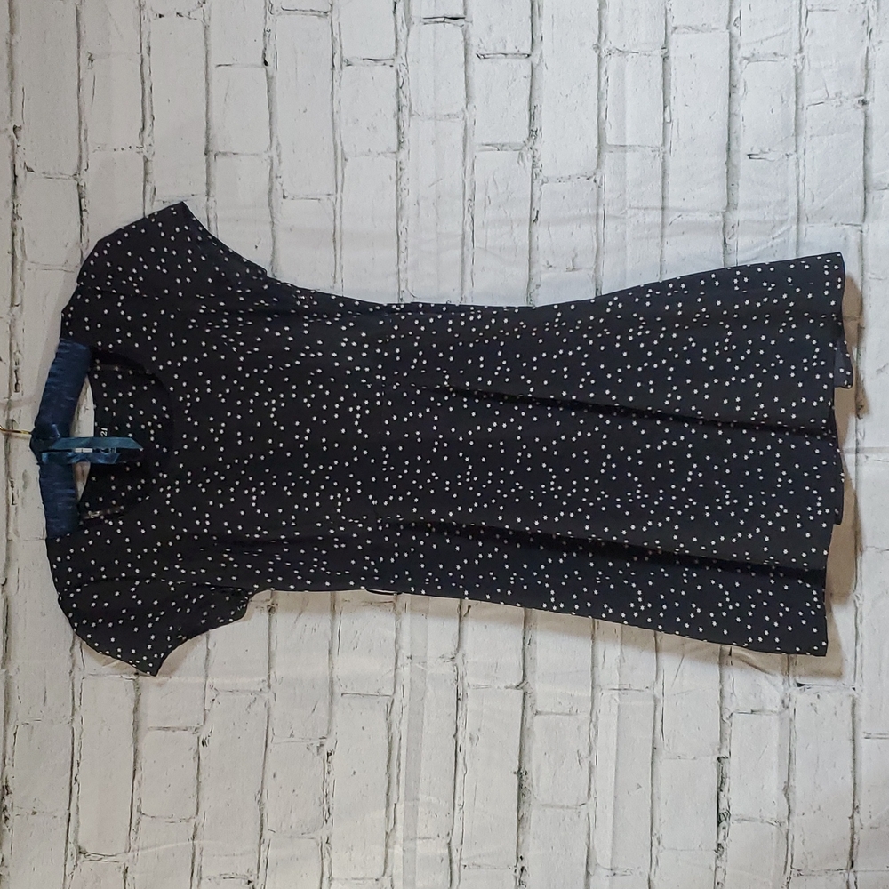 Forever 21 size small black star print dress